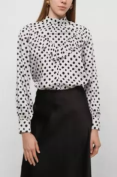 Блуза в горох Paola Ray
