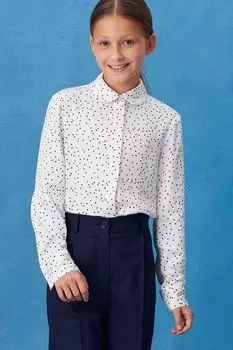 Блуза в мелкий горох Smena