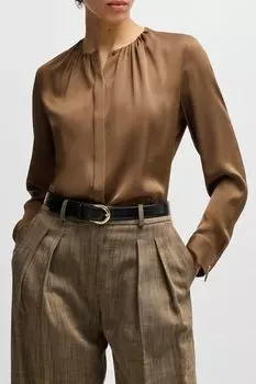 Блузка шелковая BOSS