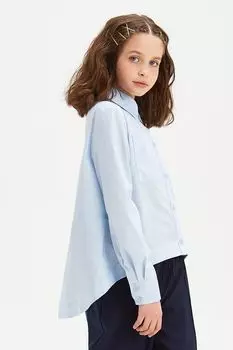 Блузка удлинённая с фигурным низом SMENA