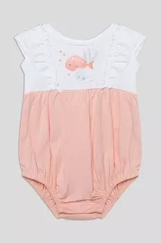 Боди хлопковое с принтом Fagottino