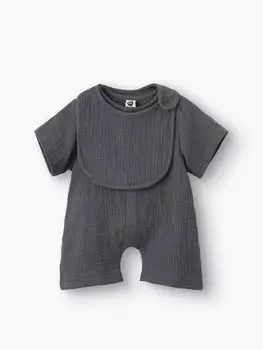 Боди хлопковое с принтом Happy Baby