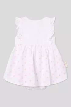 Боди-платье хлопковое с принтом Ysabel Mora