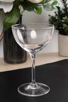 Бокал для мартини стеклянный Art Deco Bormioli Rocco