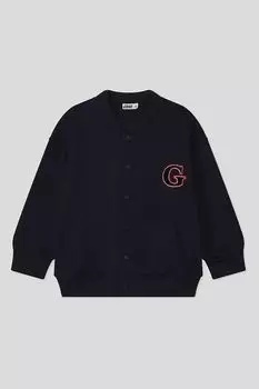 Бомбер хлопковый с трикотажными манжетами GIOCO