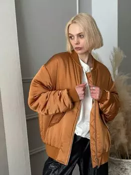 Бомбер оверсайз кроя Lutani