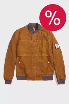 Бомбер с эластичными деталями GJO.E