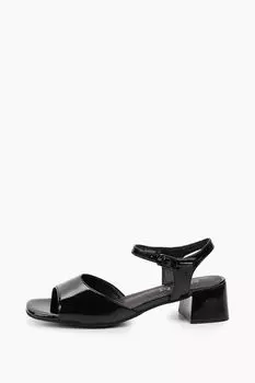 Босоножки кожаные на каблуке Abricot