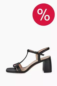 Босоножки кожаные на каблуке MYSA