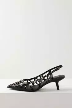 Босоножки кожаные с декором Ash