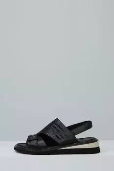 Босоножки кожаные с перфорацией Lab Milano