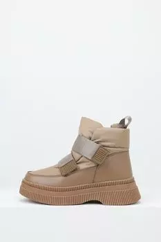 Ботинки комбинированные на шерстяном меху Ever be
