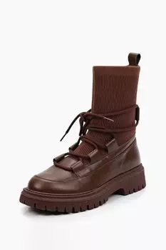 Ботинки кожаные Abricot