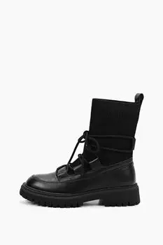 Ботинки кожаные Abricot