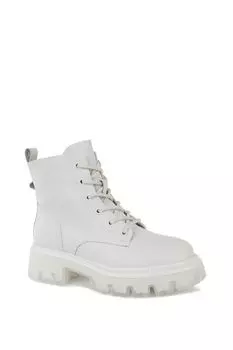 Ботинки кожаные Abricot