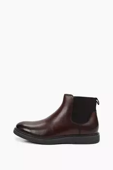 Ботинки кожаные с эластичными вставками Abricot