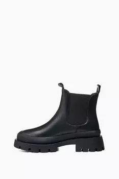 Ботинки кожаные с эластичными вставками MYSA