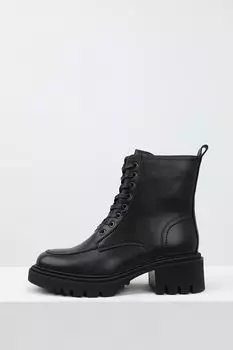 Ботинки кожаные с подкладкой на меху Ever be