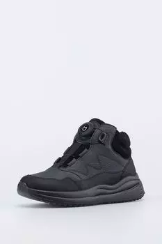 Ботинки кожаные с ремешками на липучке Котофей