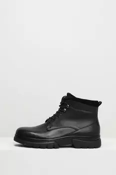 Ботинки кожаные с шерстяной подкладкой Ever be