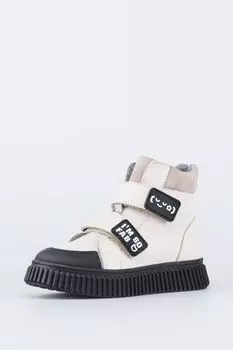 Ботинки кожаные утепленные Котофей