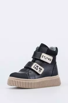 Ботинки кожаные утепленные Котофей