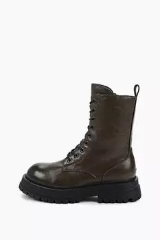 Ботинки кожаные высокие Abricot