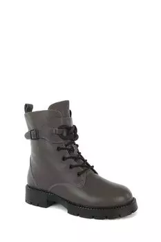 Ботинки кожаные высокие Abricot