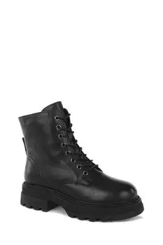 Ботинки кожаные высокие Abricot