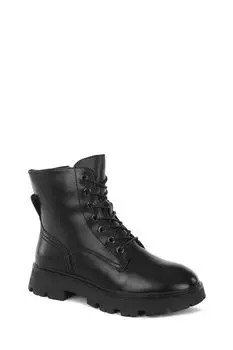 Ботинки кожаные высокие Abricot