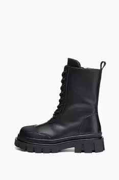 Ботинки кожаные высокие MYSA