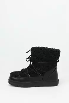 Ботинки на шнуровке на шерстяном меху Ever be