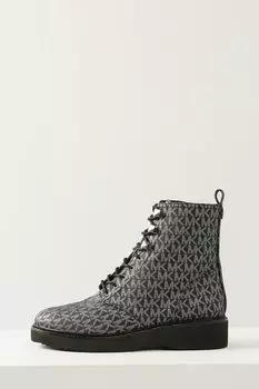 Ботинки с монограммой бренда Haskell Bootie Michael Michael Kors