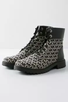 Ботинки с монограммой бренда Michael Michael Kors