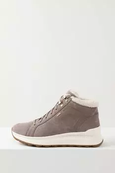 Ботинки замшевые на искусственном меху Geox