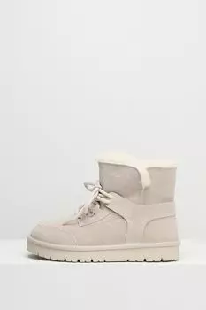 Ботинки замшевые на меху Ever be