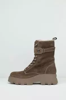 Ботинки замшевые на меху с ремешком Marc O'Polo