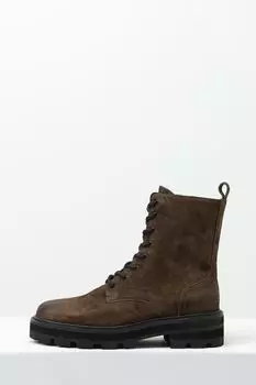 Ботинки замшевые на шнуровке Ever be