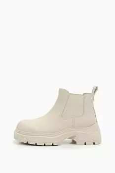 Ботинки замшевые с эластичными вставками Abricot