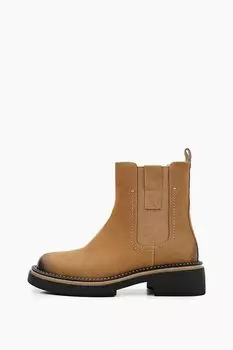 Ботинки замшевые с эластичными вставками Abricot