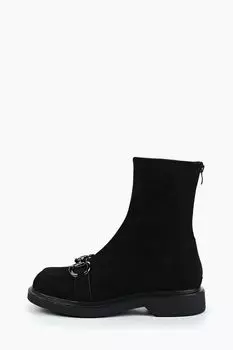 Ботинки замшевые с пряжкой Abricot