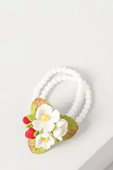 Браслет из бусин с цветочным декором Malina by Андерсен