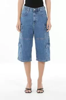 Бриджи джинсовые с карманами Baby Angel