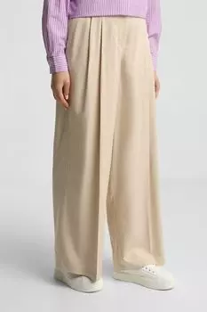 Брюки широкого кроя льняные COLORPLAY