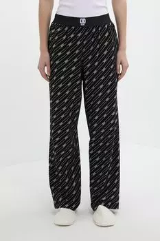 Брюки домашние на эластичном поясе с принтом Dkny
