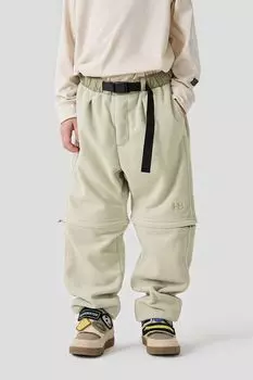 Брюки флисовые на эластичном поясе Happy Baby