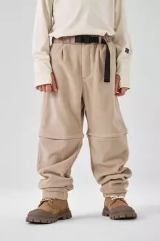 Брюки флисовые на эластичном поясе Happy Baby