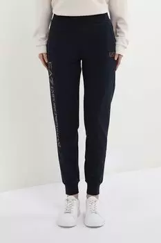 Брюки хлопковые на эластичном поясе Ea7