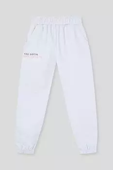 Брюки хлопковые на эластичном поясе IDO