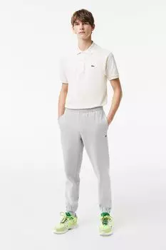 Джоггеры хлопковые на эластичном поясе Lacoste